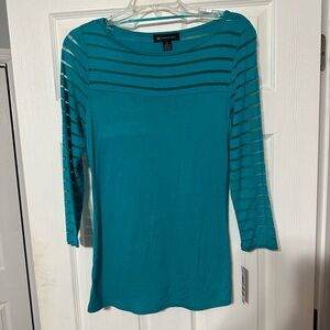 NWT INC International Concepts Women's Striped Top
